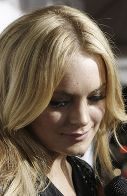 Lindsay Lohan at event of The Tudors (2007)