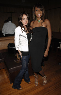 Lindsay Lohan and Venus Williams