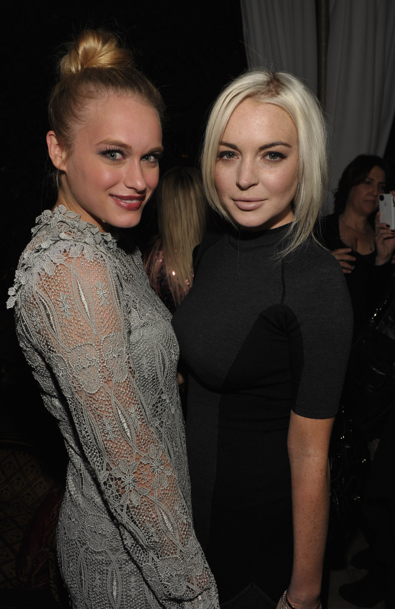 Lindsay Lohan and Leven Rambin