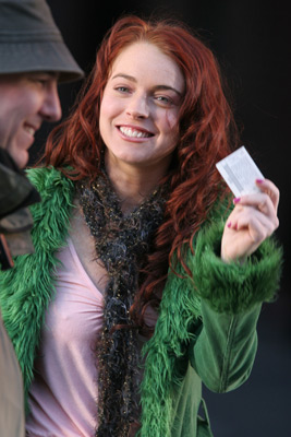 Lindsay Lohan at event of Just My Luck (2006)