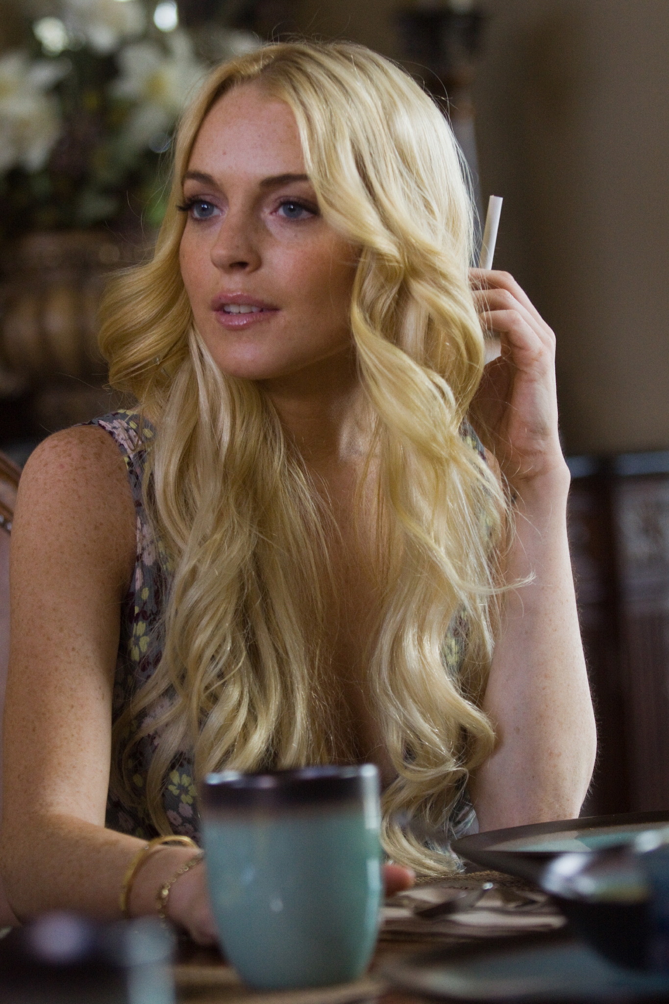 Still of Lindsay Lohan in Machete (2010)