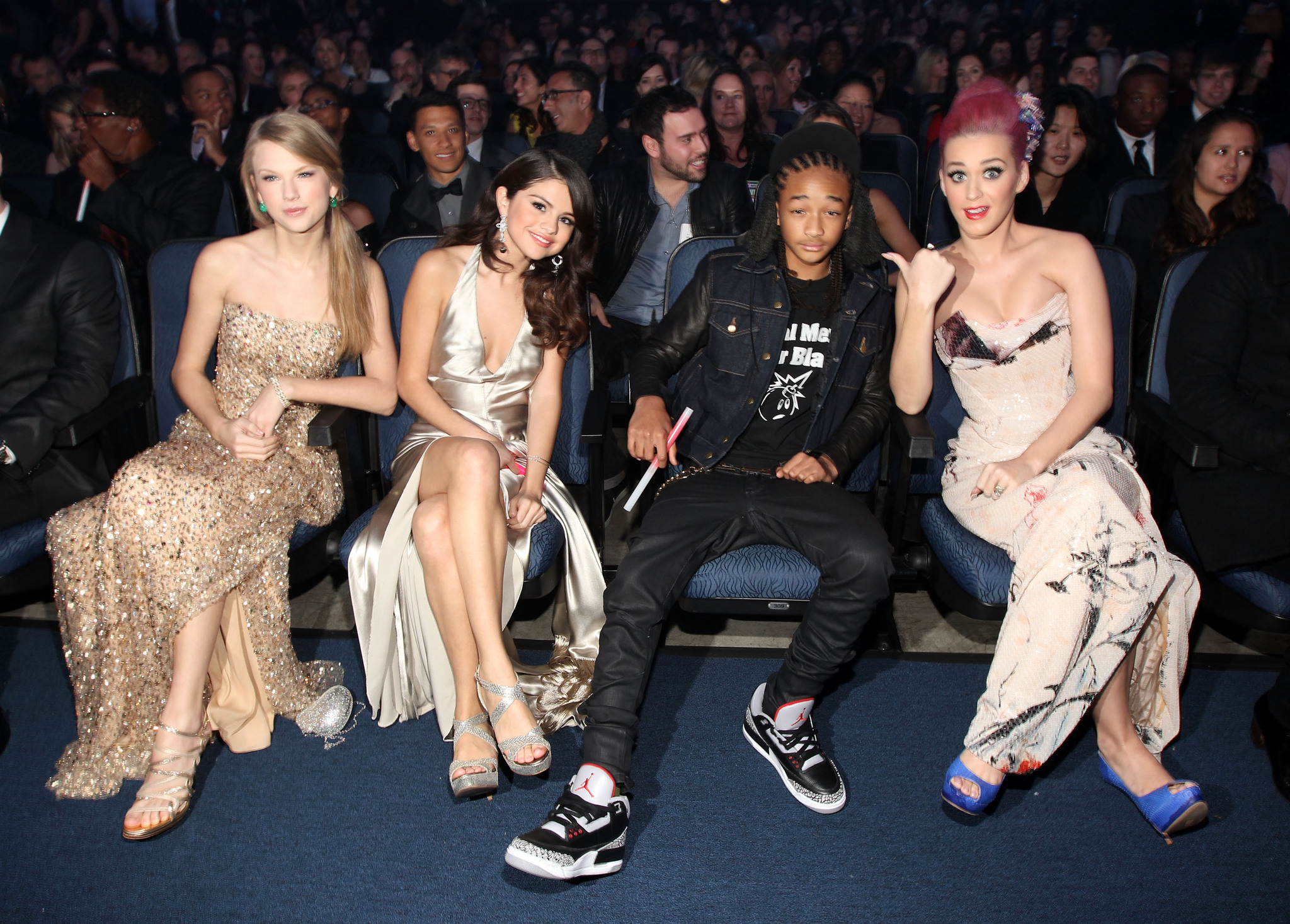 Selena Gomez, Jaden Smith, Taylor Swift and Katy Perry