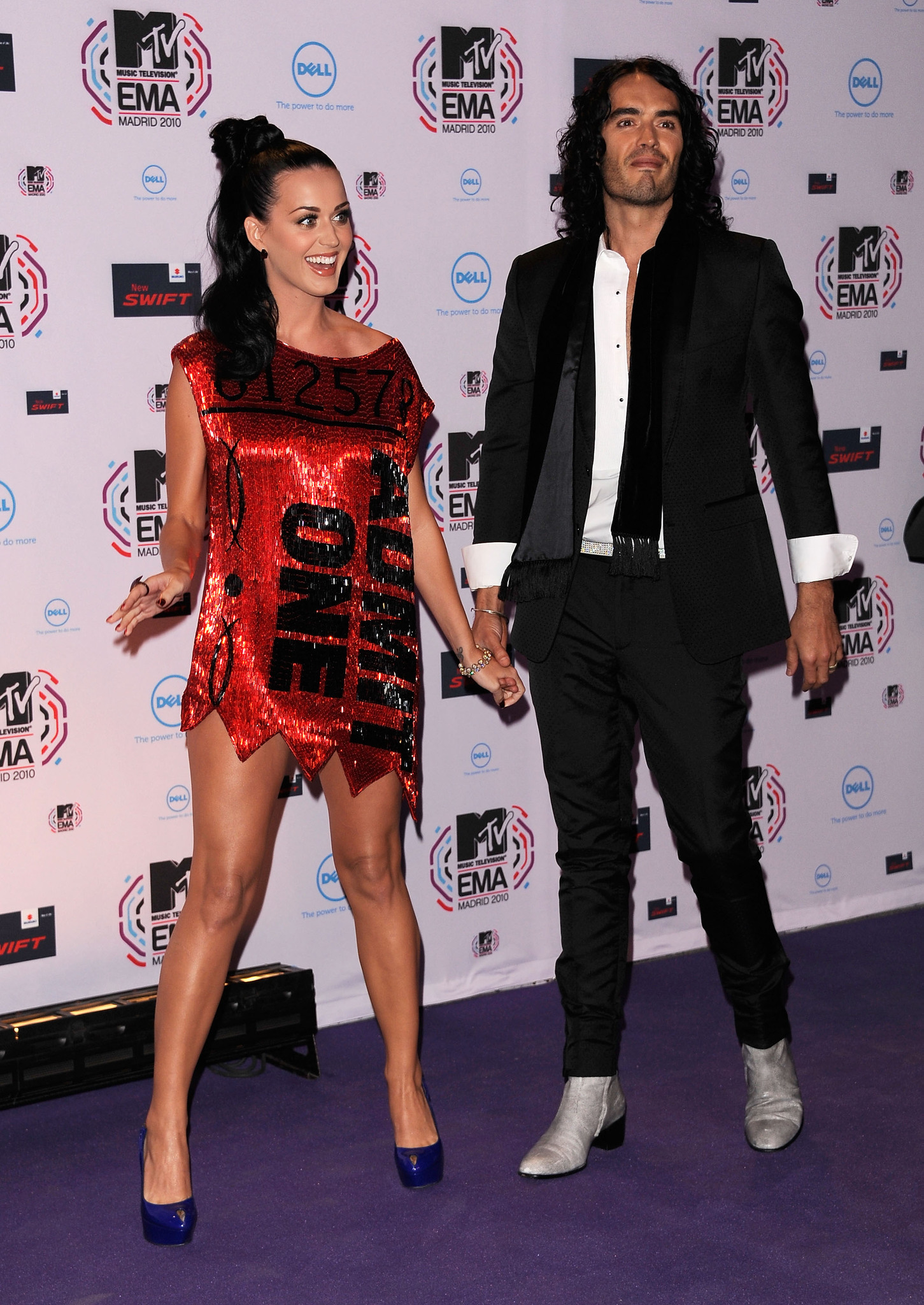 Russell Brand and Katy Perry