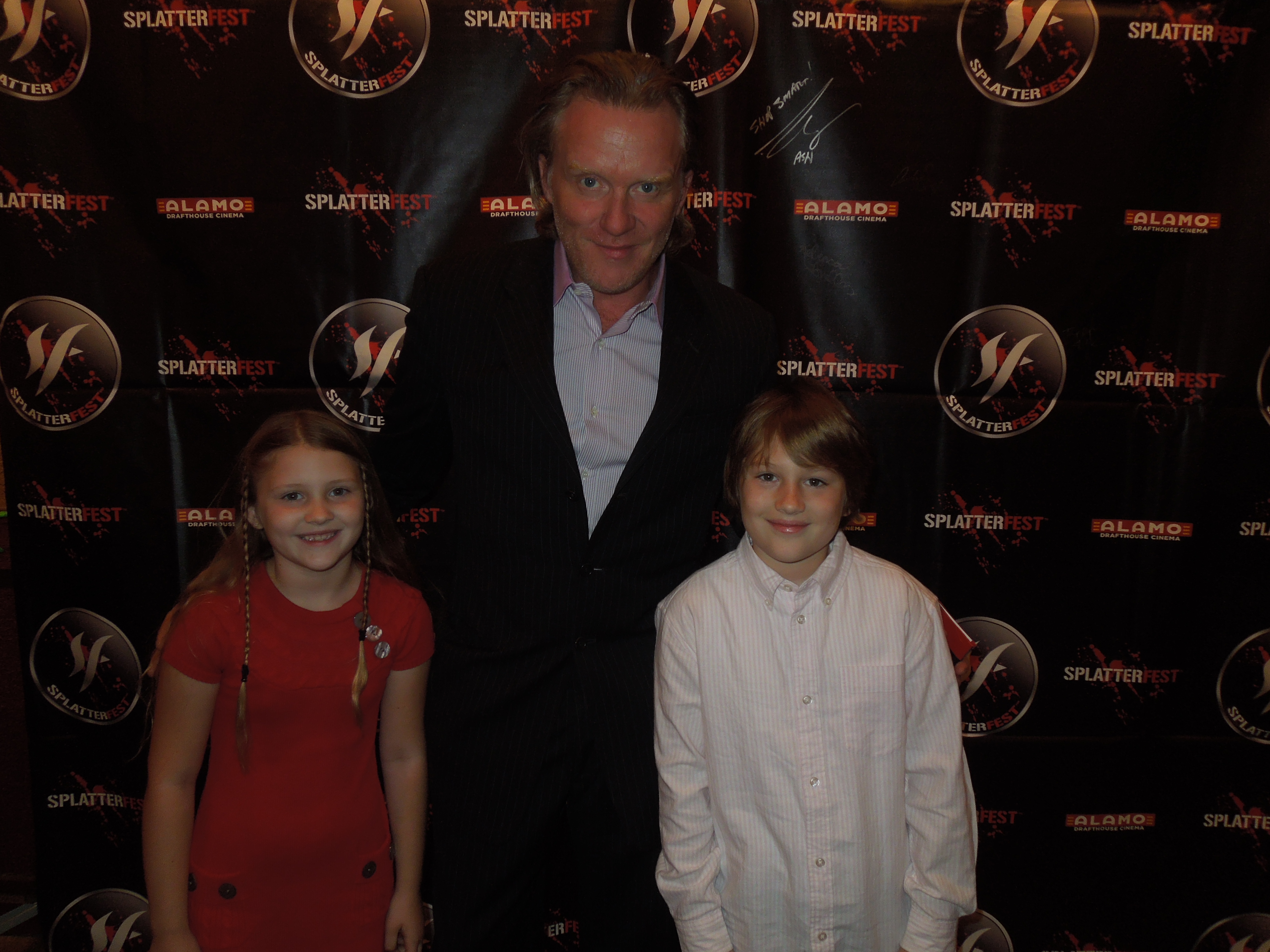 Hunter, Paris & Anthony Michael Hall: SplatterFest Red Carpet 2012