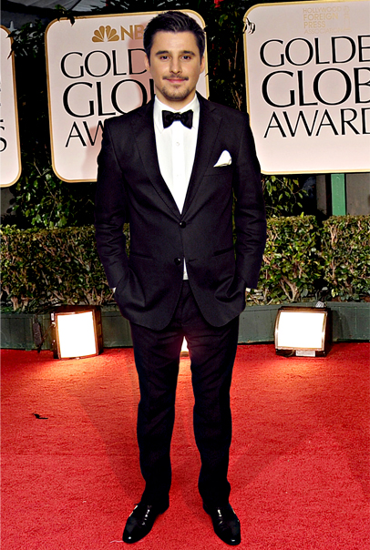 Josh Wood arrives at the 69th Annual Golden Globe Awards held at the Beverly Hilton Hotel, Beverly Hills, California on January 15, 2012
