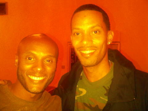 Singer Kenny Lattimore and Todd Anthony