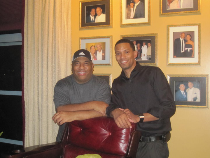 Donald B. Welch and Todd Anthony after the hit stage play 