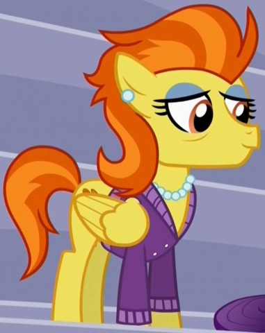 Sidika Larbes as Stormy Flare in My Little Pony Friendship is Magic