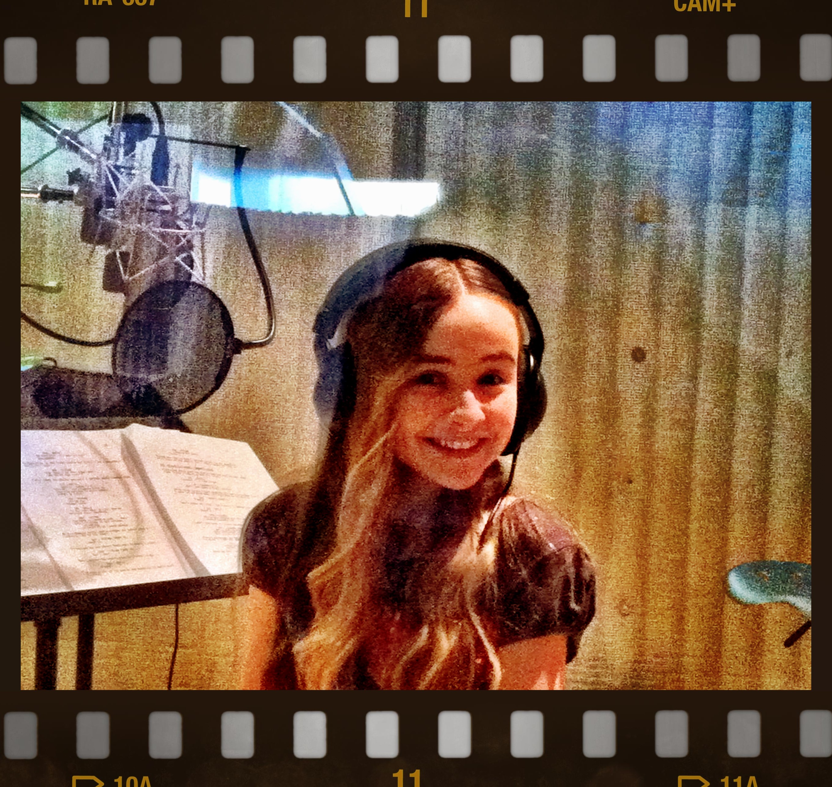 In studio recording for Sofia the First