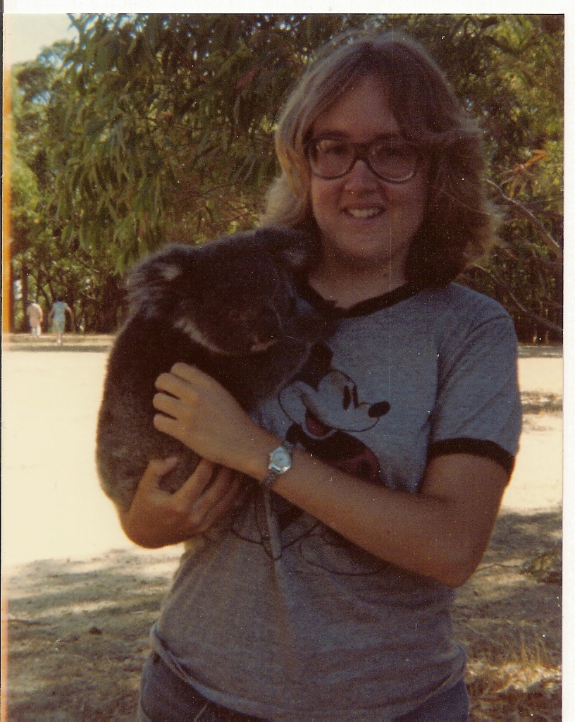 Phyllis in Australia 1979
