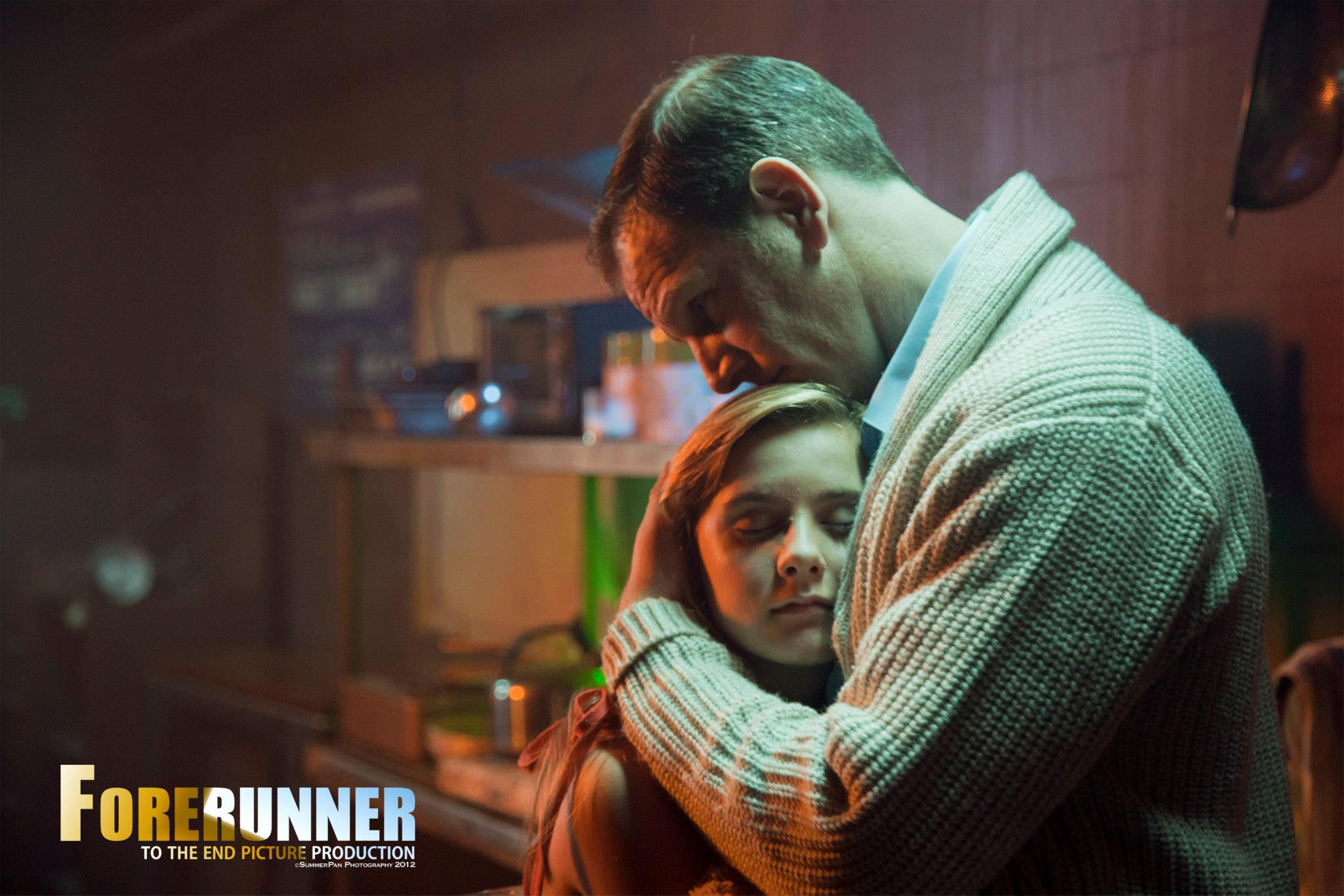 Sierra Willis on set of FORERUNNER (Poster)