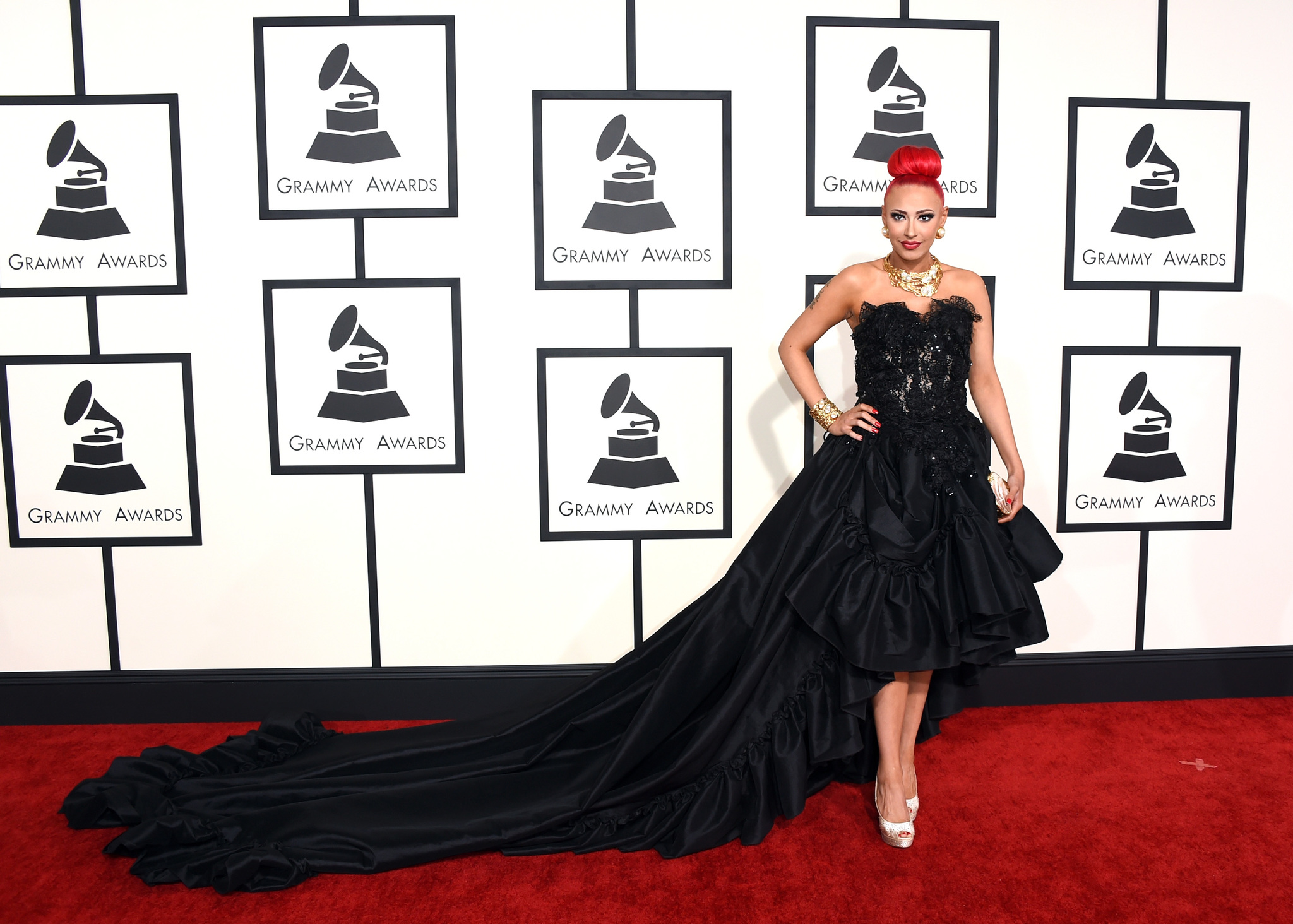Kaya Jones at event of The 57th Annual Grammy Awards (2015)