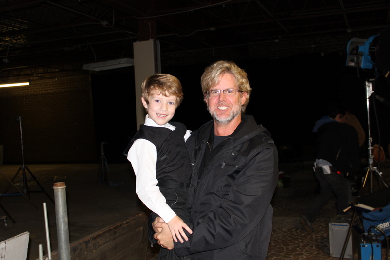 Wyatt with Michael Landon, Jr., Director of The Shunning