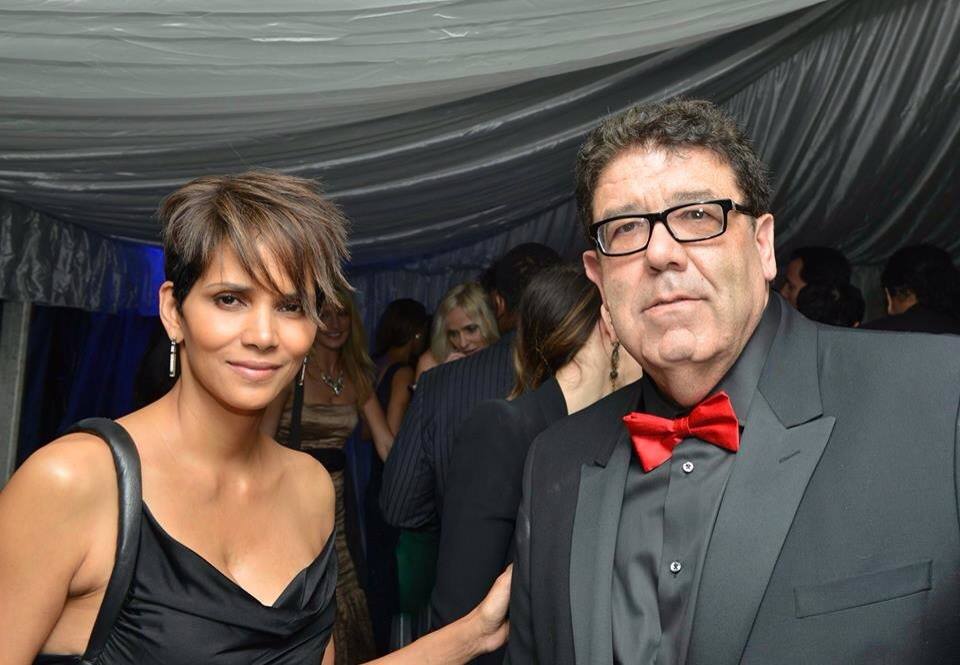 Producer Victorino Noval and Academy Award winning Actress Halle Berry
