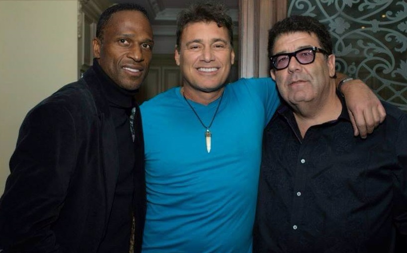 Football and Olympic Star Willie Gault and Movie / TV Star Steven Bauer with Producer Victorino Noval