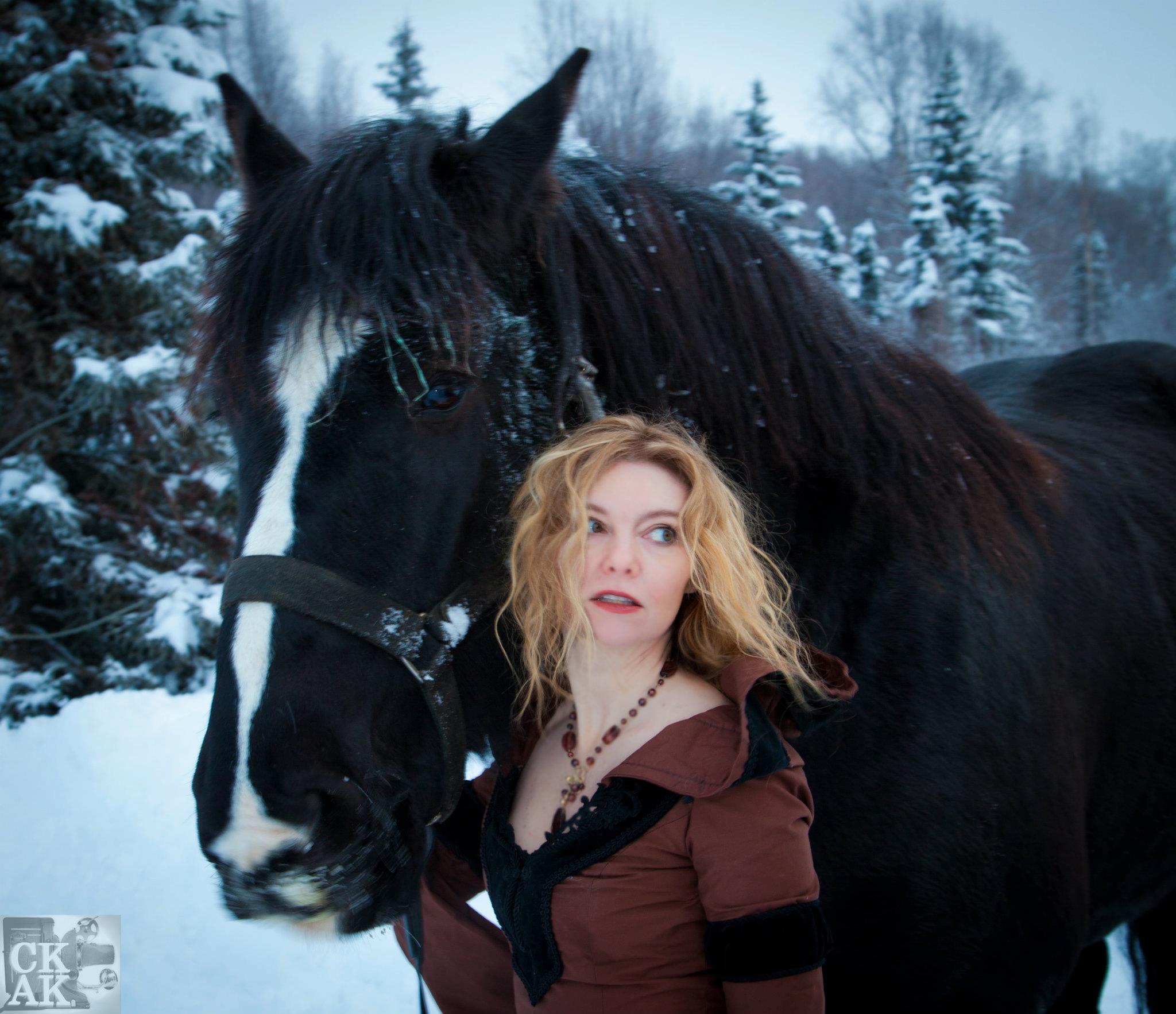 Great horse. 12 degree shoot. Anchorage, Alaska