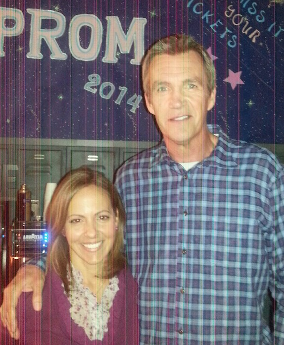 Traci Belushi and Neil Flynn on 