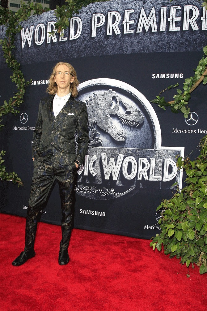 Colby Boothman arriving at the Jurassic World, World Premiere on June 9th, 2015 at the Dolby Theatre Los Angeles.