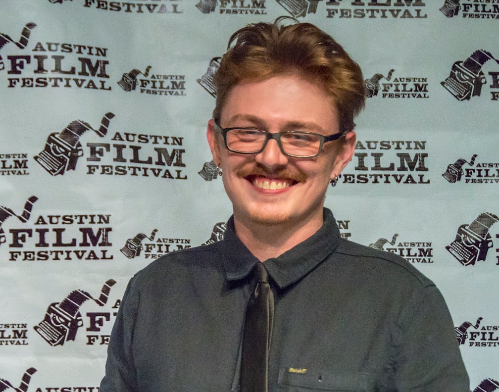 Adrian Powers at the 2014 Austin Film Festival.