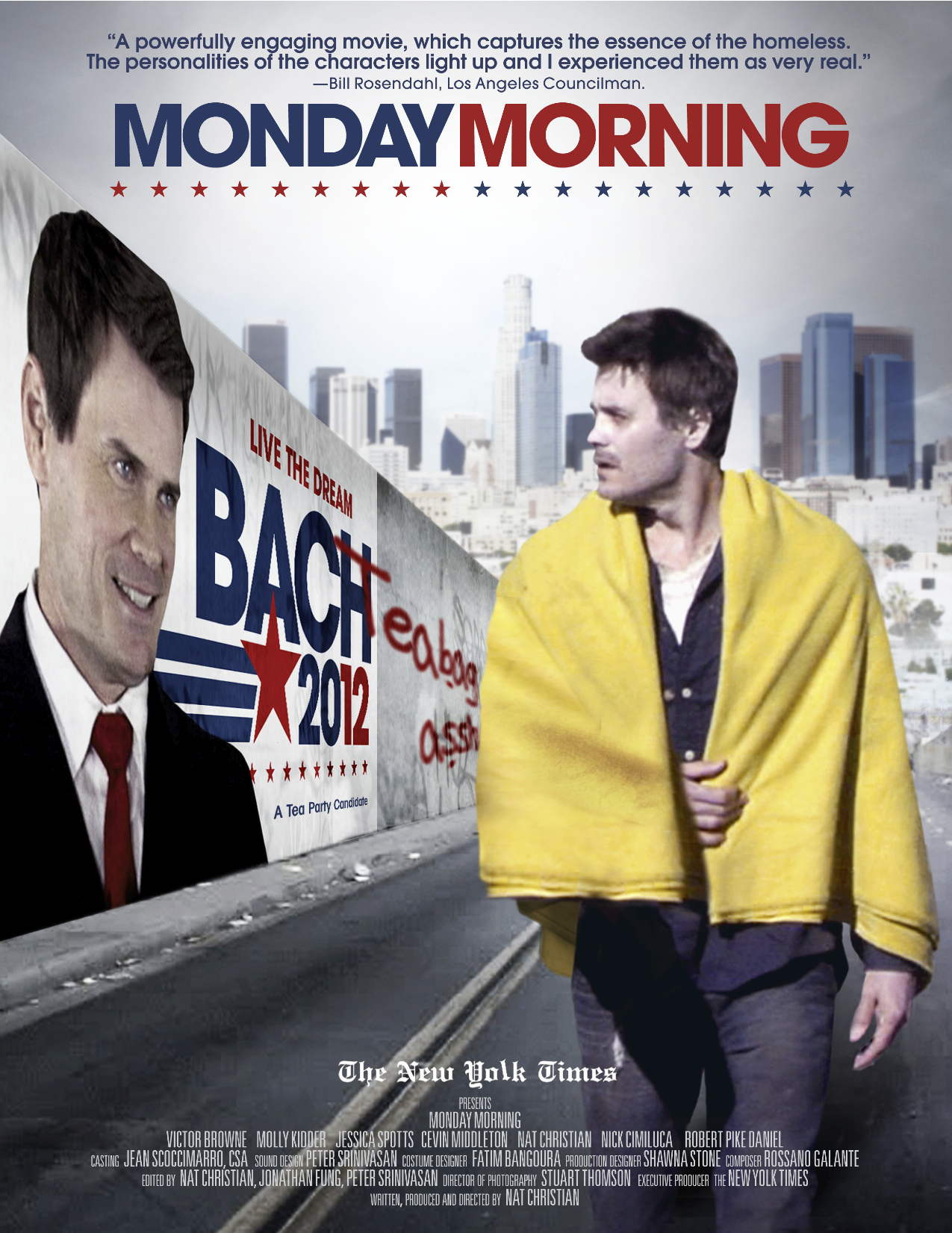 MONDAY MORNING (2012) - Ken Melchior as Senator Carr