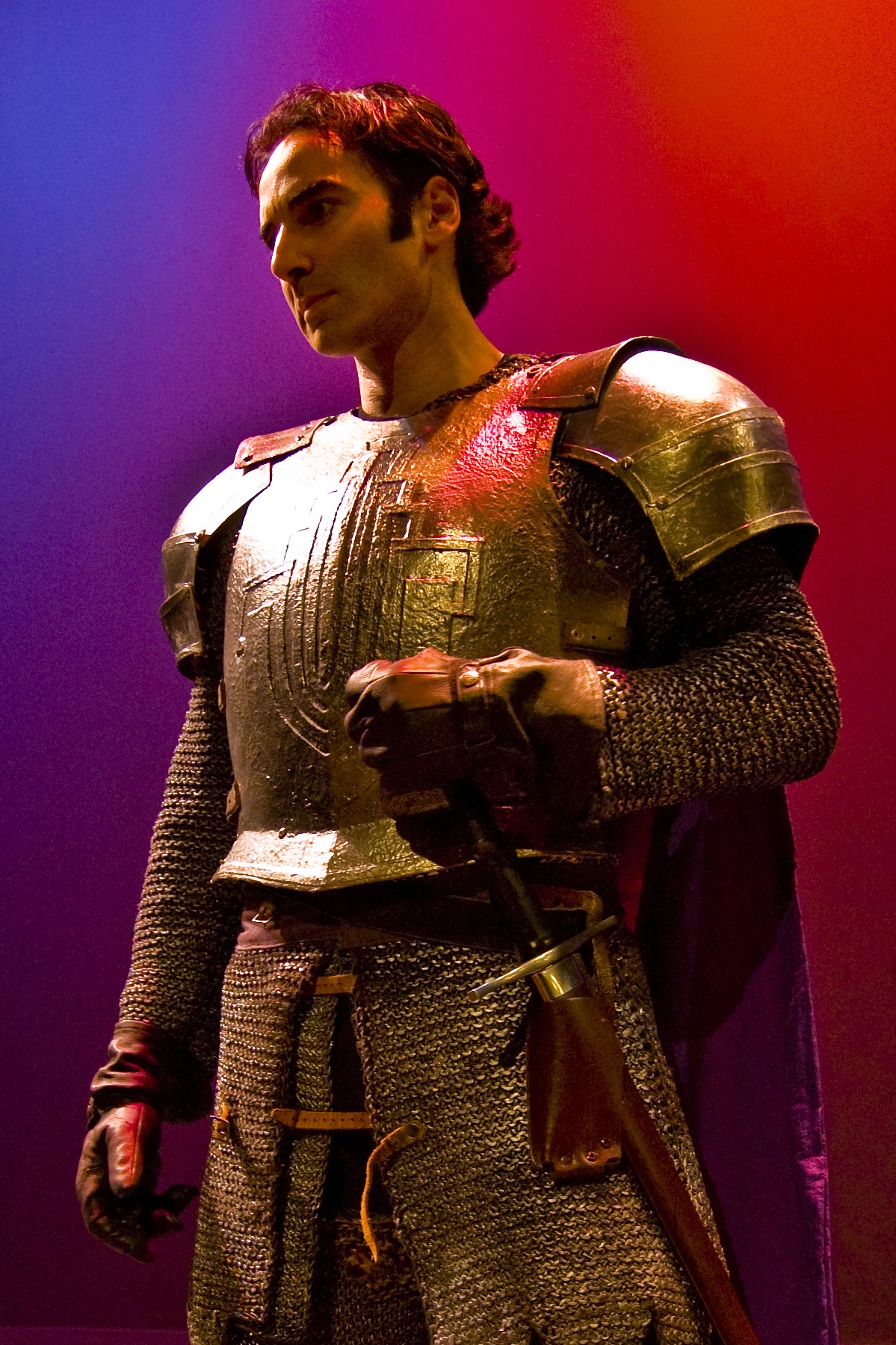 LANCELOT in the Broadway tour of CAMELOT