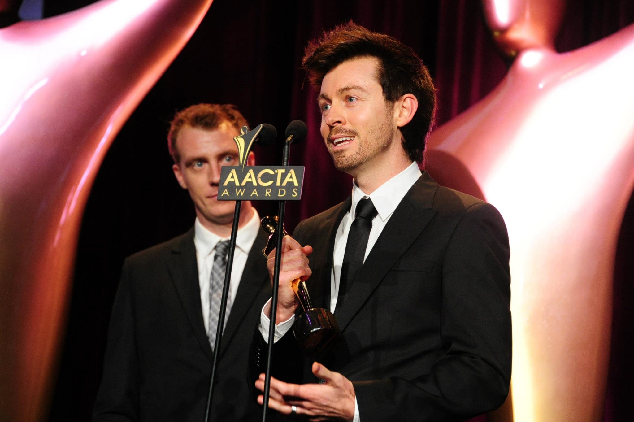 Matthew Moore and Robert Jago. The Australian Academy of Cinema and Television Arts, AACTA Award for Best Short Fiction Film.