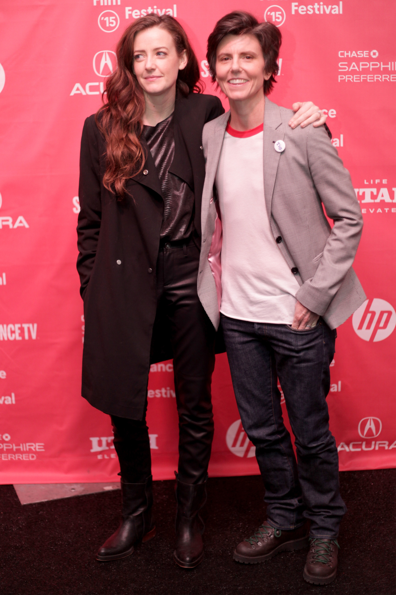 Tig Notaro and Stephanie Allynne at event of Tig (2015)