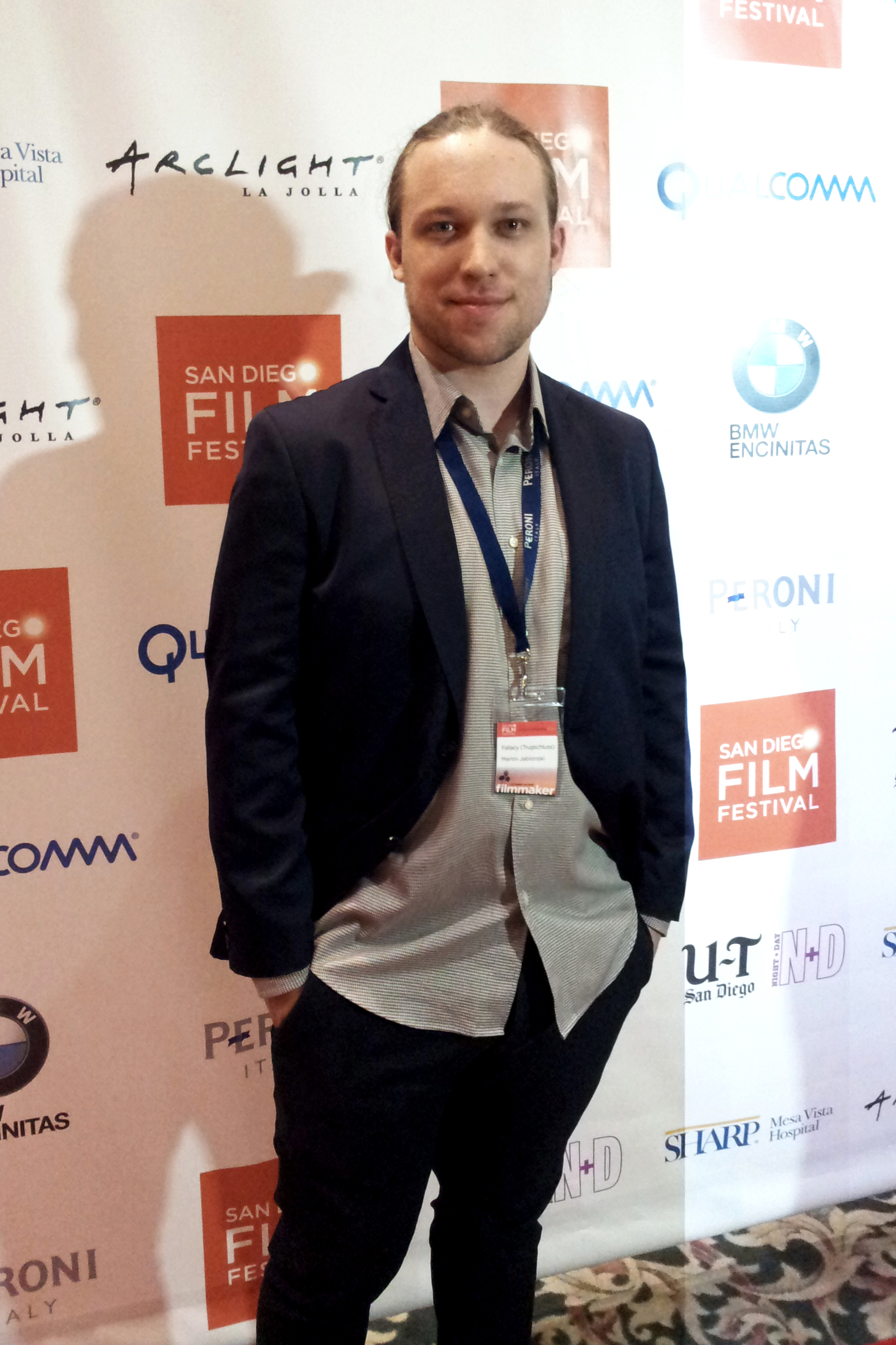 Martin Jablonski at the San Diego Film Festival