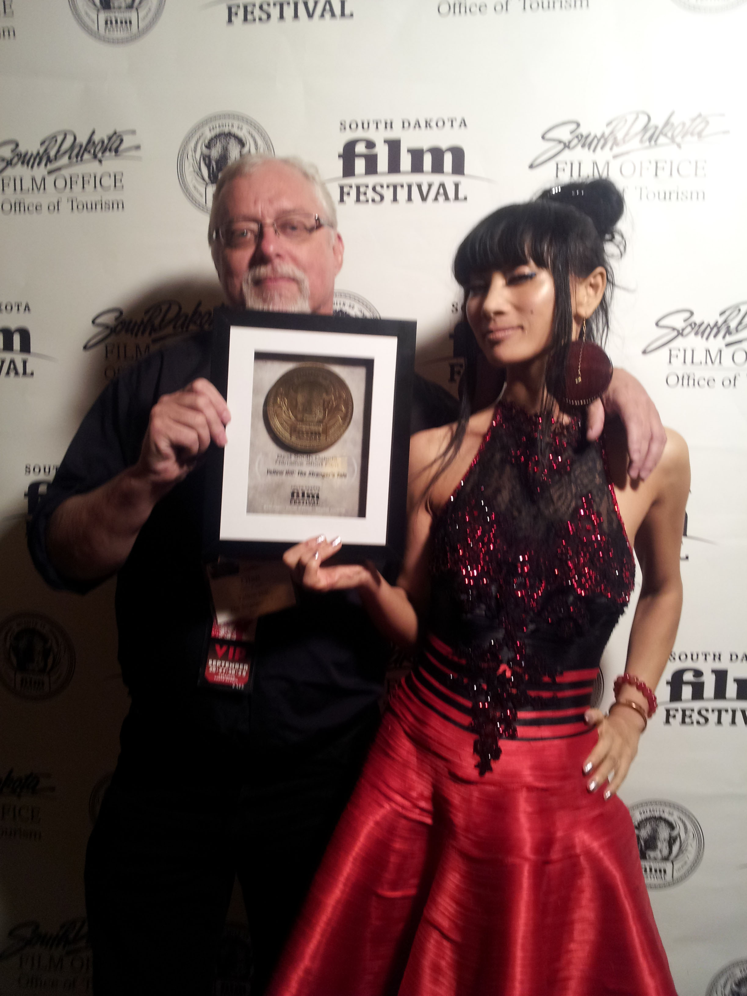 Best Short Narrative Film, South Dakota Film Festival with Bai Ling.