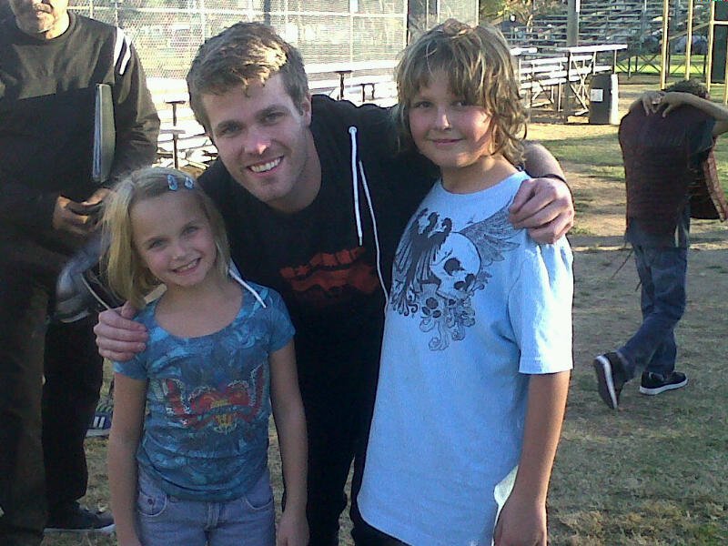 Craig with Sean of 3OH!3 and Reagan Shippey