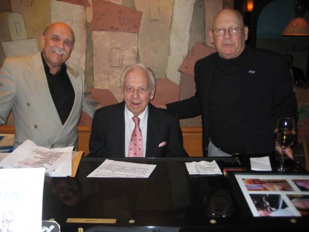 With my friend Julio Cruet celebrating Irving Field's 90th B'Day/80th year in Show Business!