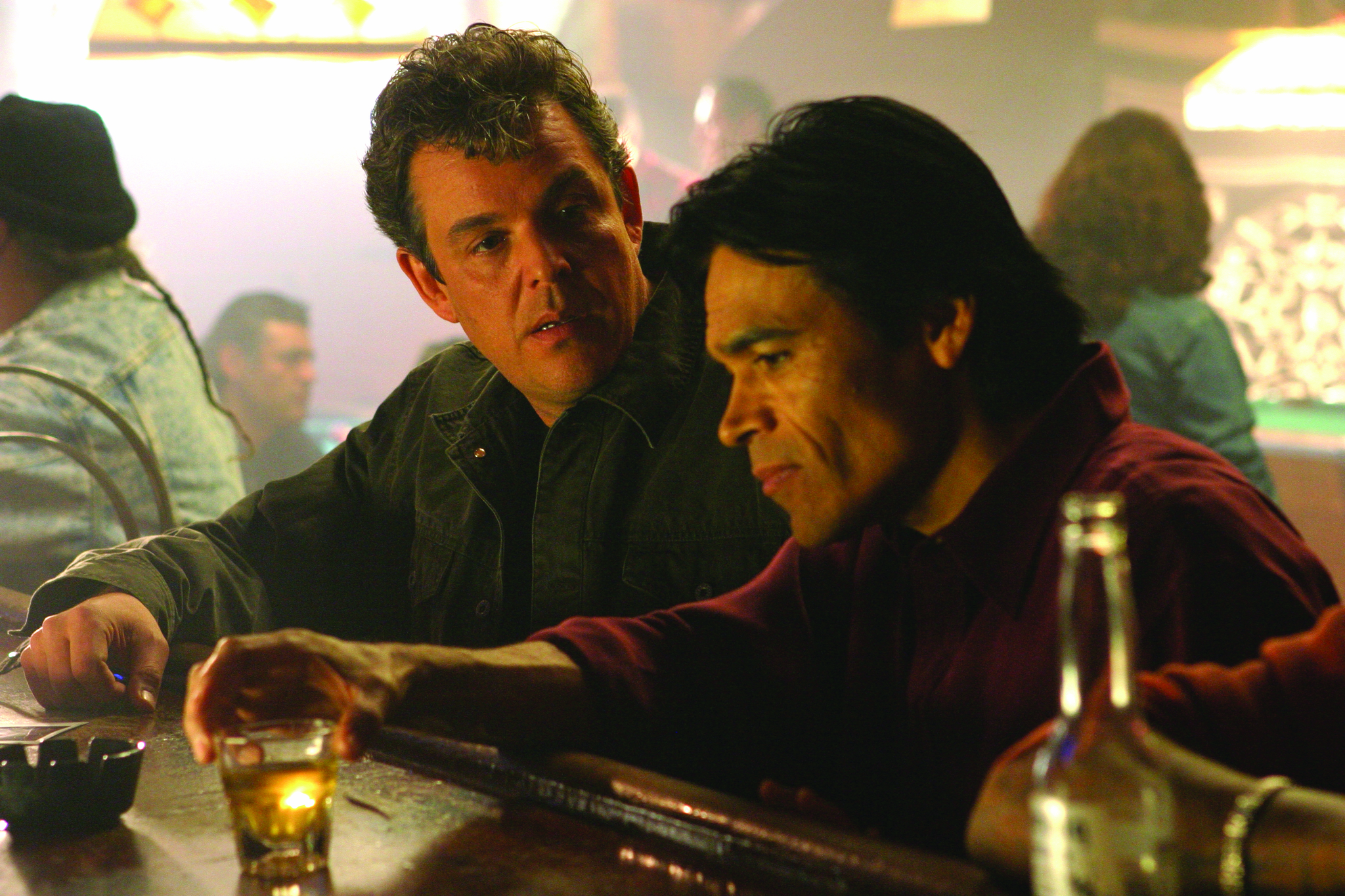 Danny Huston and Sal Lopez in Silver City (2004)