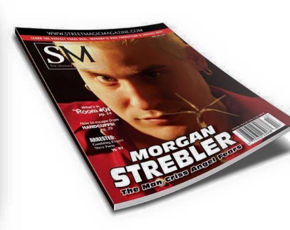 SM Magazine Cover issue #3 The Man Criss Angel Fears