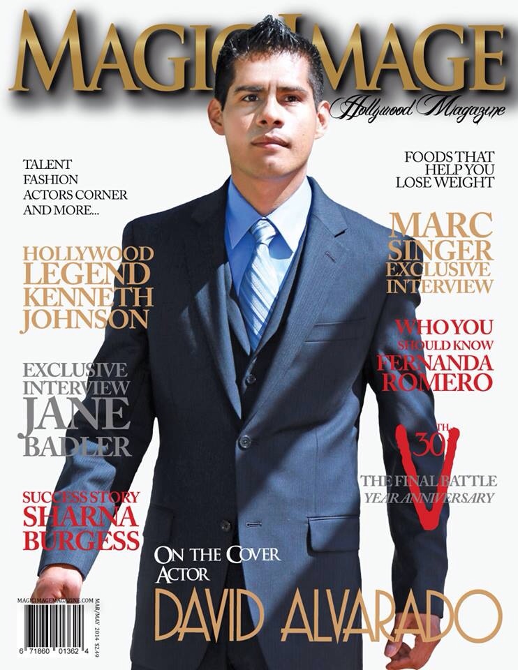 Magic image cover magazine