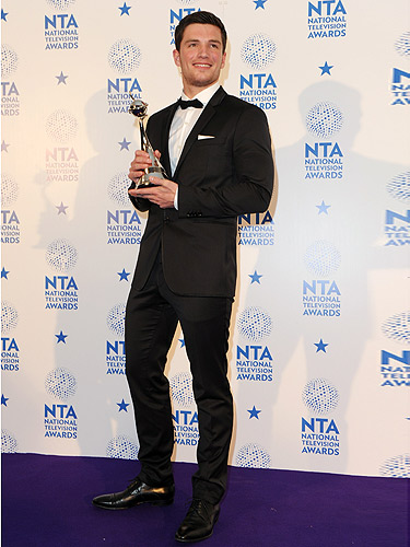 David at the National Television Awards, January 2013