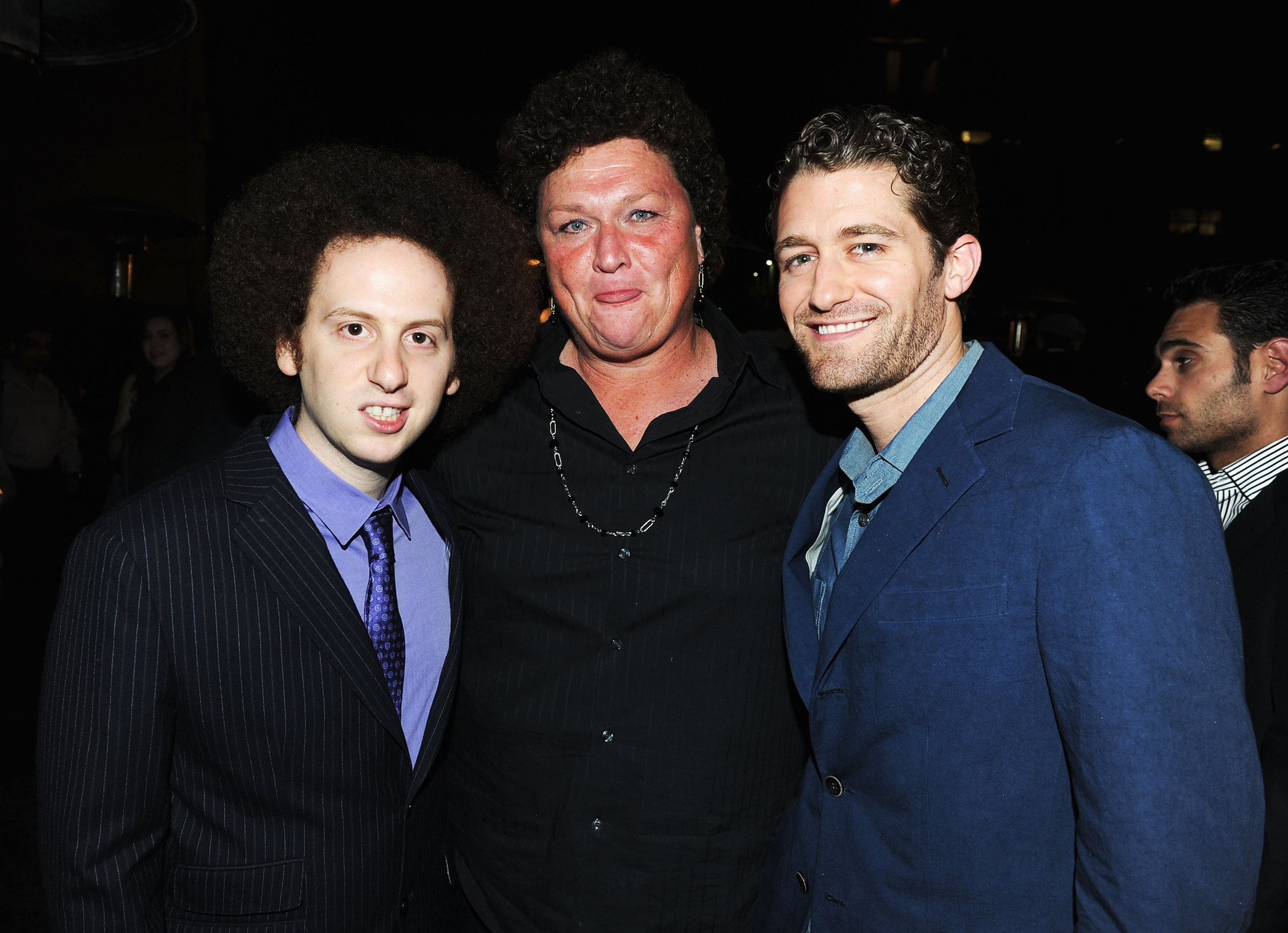 Dot-Marie Jones, Josh Sussman and Matthew Morrison