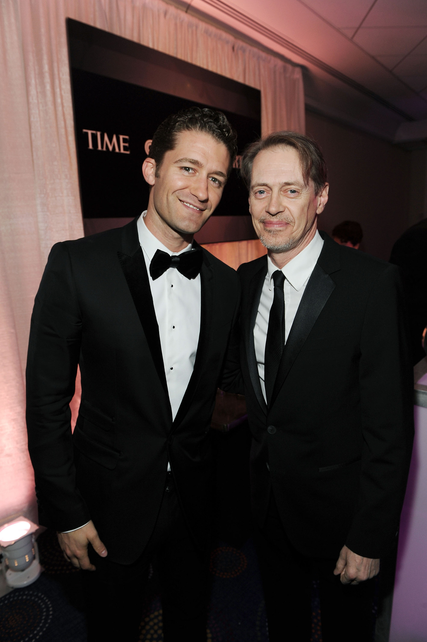 Steve Buscemi and Matthew Morrison