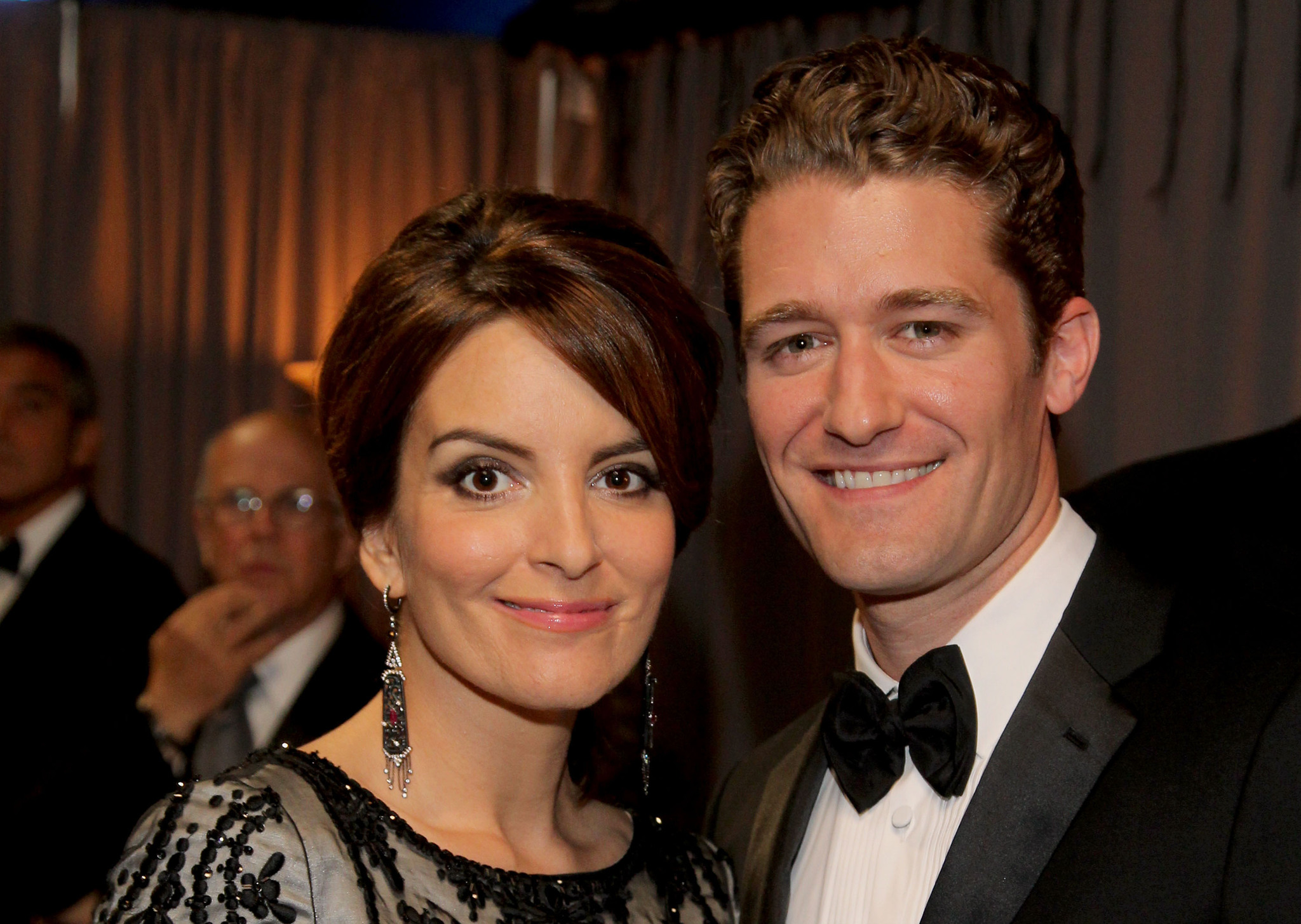 Tina Fey and Matthew Morrison