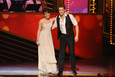 Lea Michele and Matthew Morrison