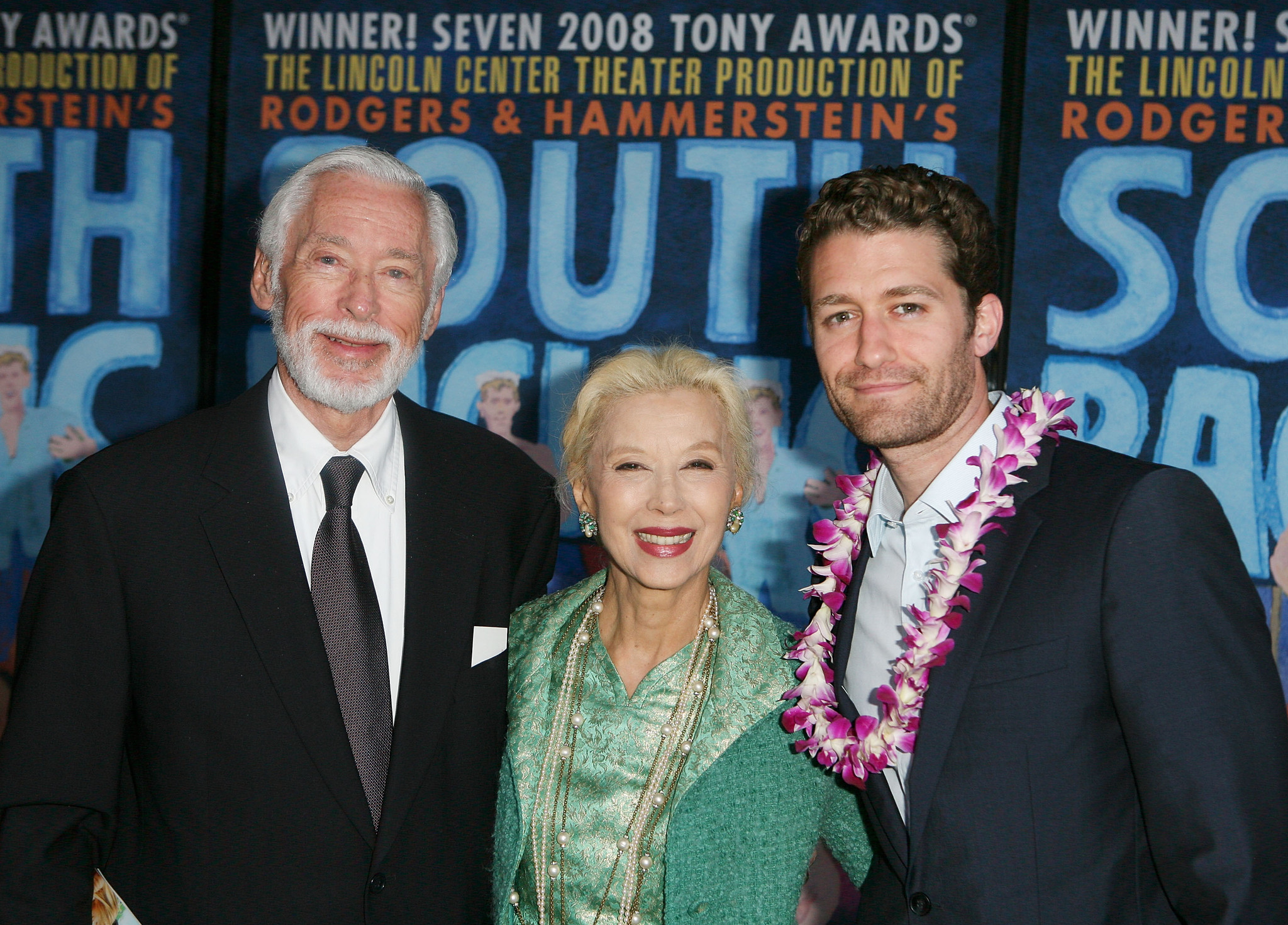 John Kerr, France Nuyen and Matthew Morrison