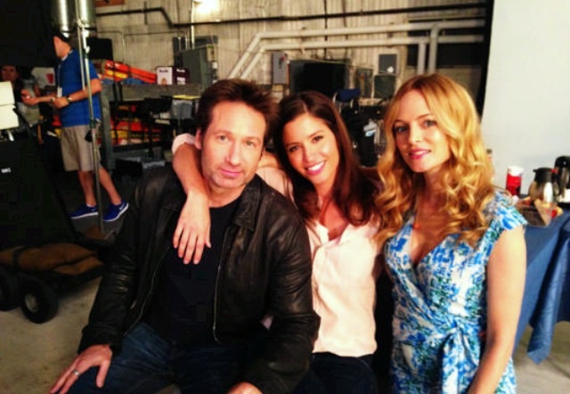 David Duchovy, Mercedes Mason and Heather Graham