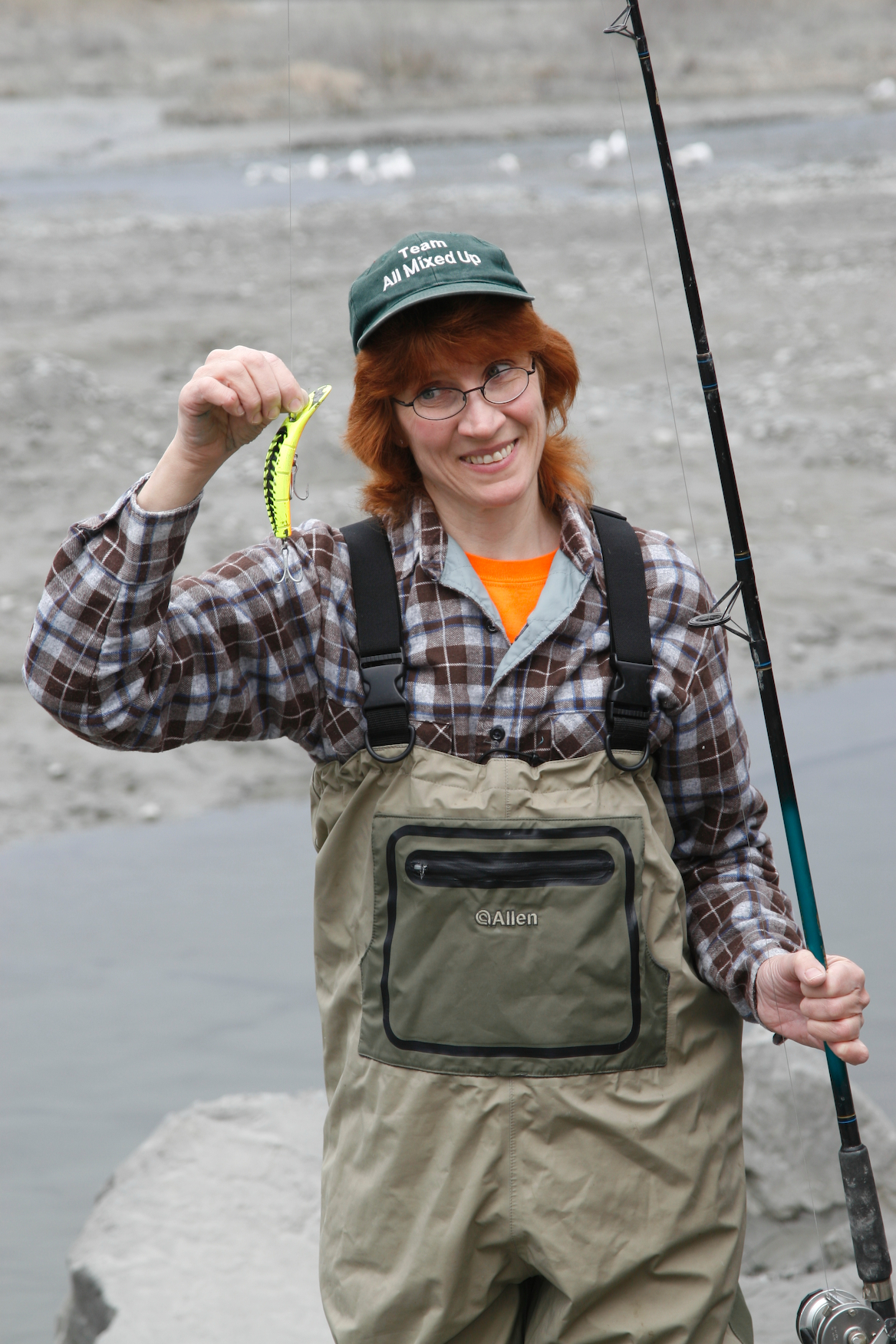 I love fishing in Alaska Alaskan actress