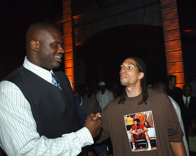 Kareem Abdul-Jabbar and Shaquille O'Neal