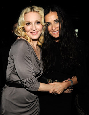 Madonna and Demi Moore