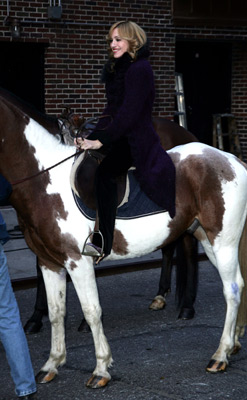 Madonna at event of Late Show with David Letterman: Episode dated 20 October 2005 (2005)