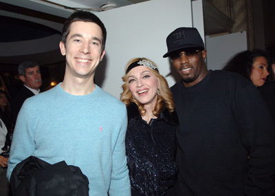 Madonna, Sean Combs and Stuart Price at event of I'm Going to Tell You a Secret (2005)