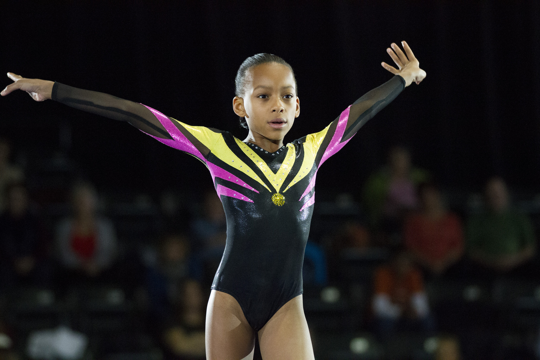 Still of Sydney Mikayla in The Gabby Douglas Story (2014)