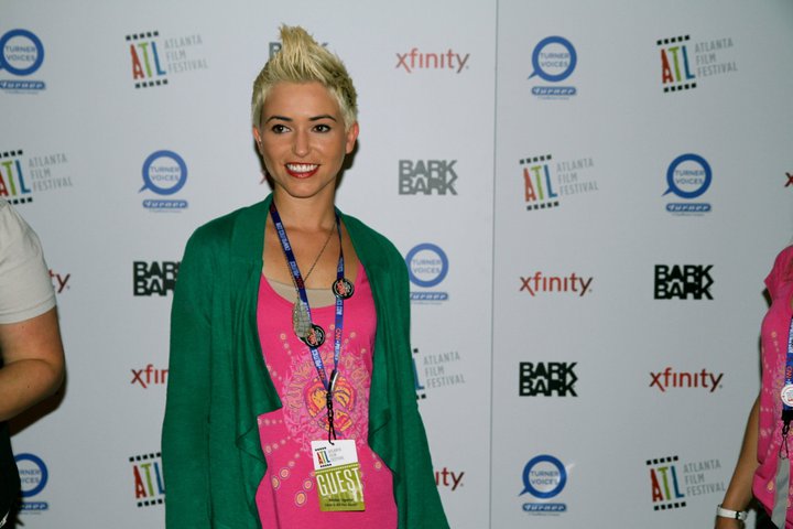 Amber Ugarte, Associate Producer of Love Is All You Need? the movie at Atlanta Film Festival (2011)