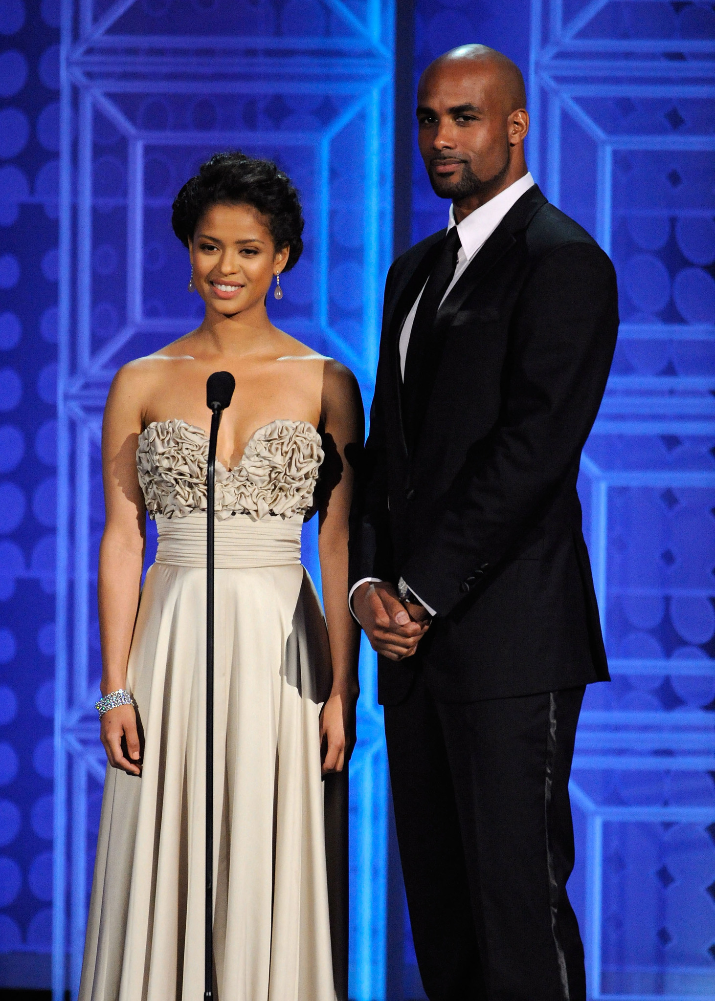 Boris Kodjoe and Gugu Mbatha-Raw