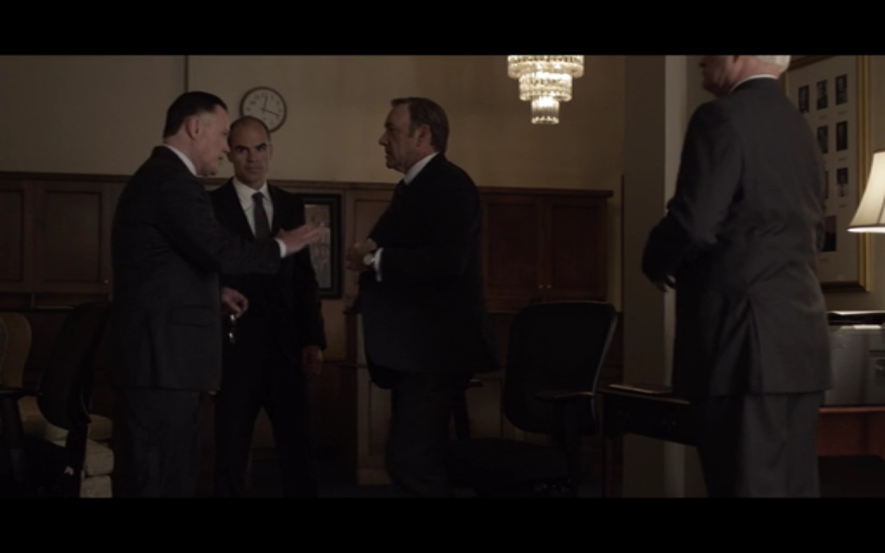 House of Cards with Michael Kelly and Kevin Spacey